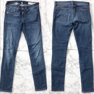 rag & bone/JEAN Women Jeans Blue Crop Skinny 26